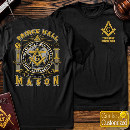 Custom Affiliation Masonic T-Shirt