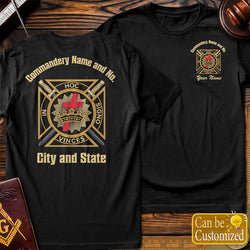 Custom Knights Templar Commandery T-Shirt