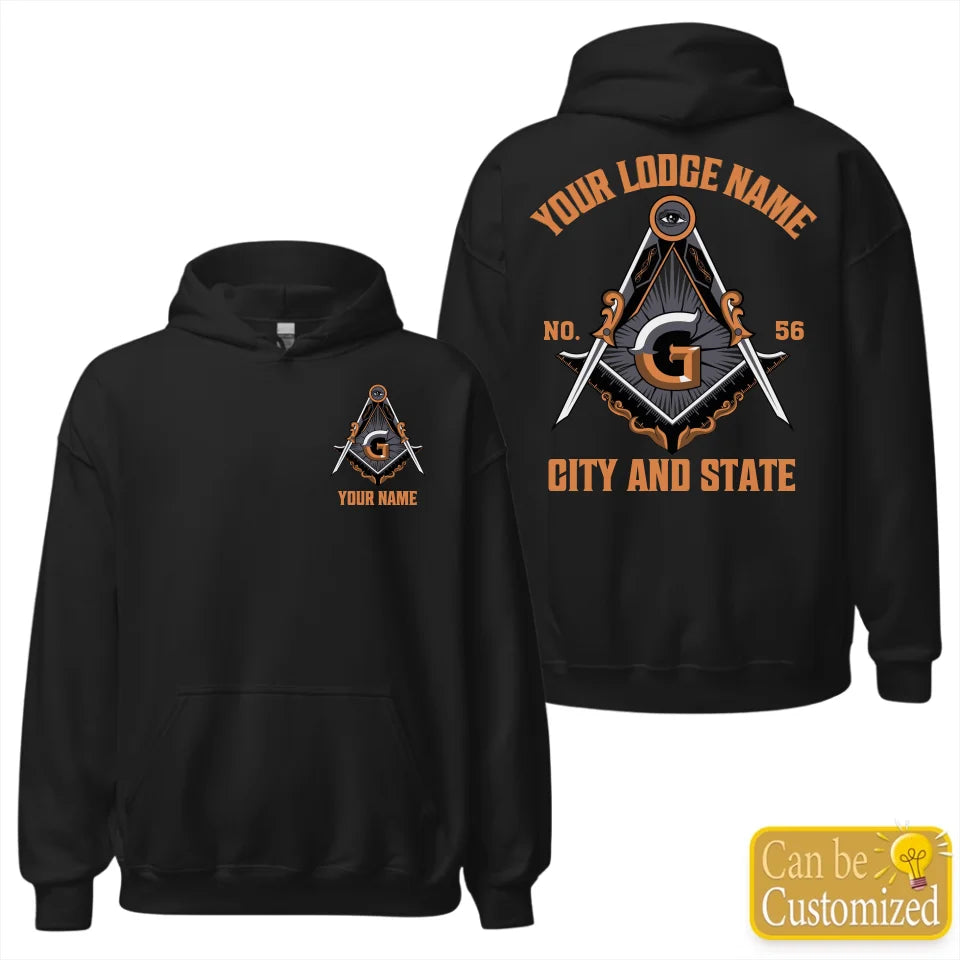 Custom Masonic Hoodie