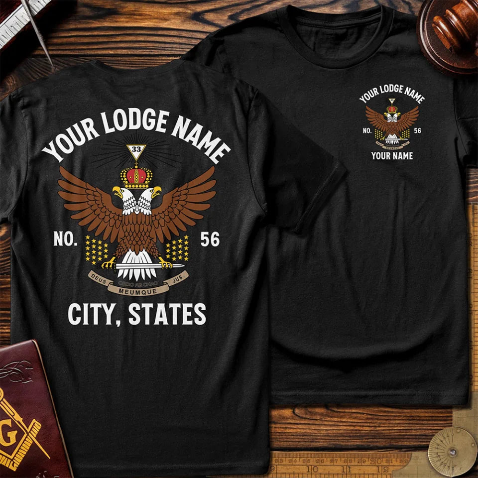 Custom 33rd Degree Scottish Rite T-Shirt