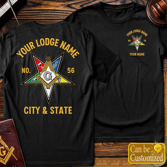 Custom Order Of The Eastern Star Masonic T-Shirt
