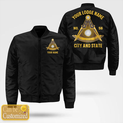 Custom California Past Master Bomber Jacket