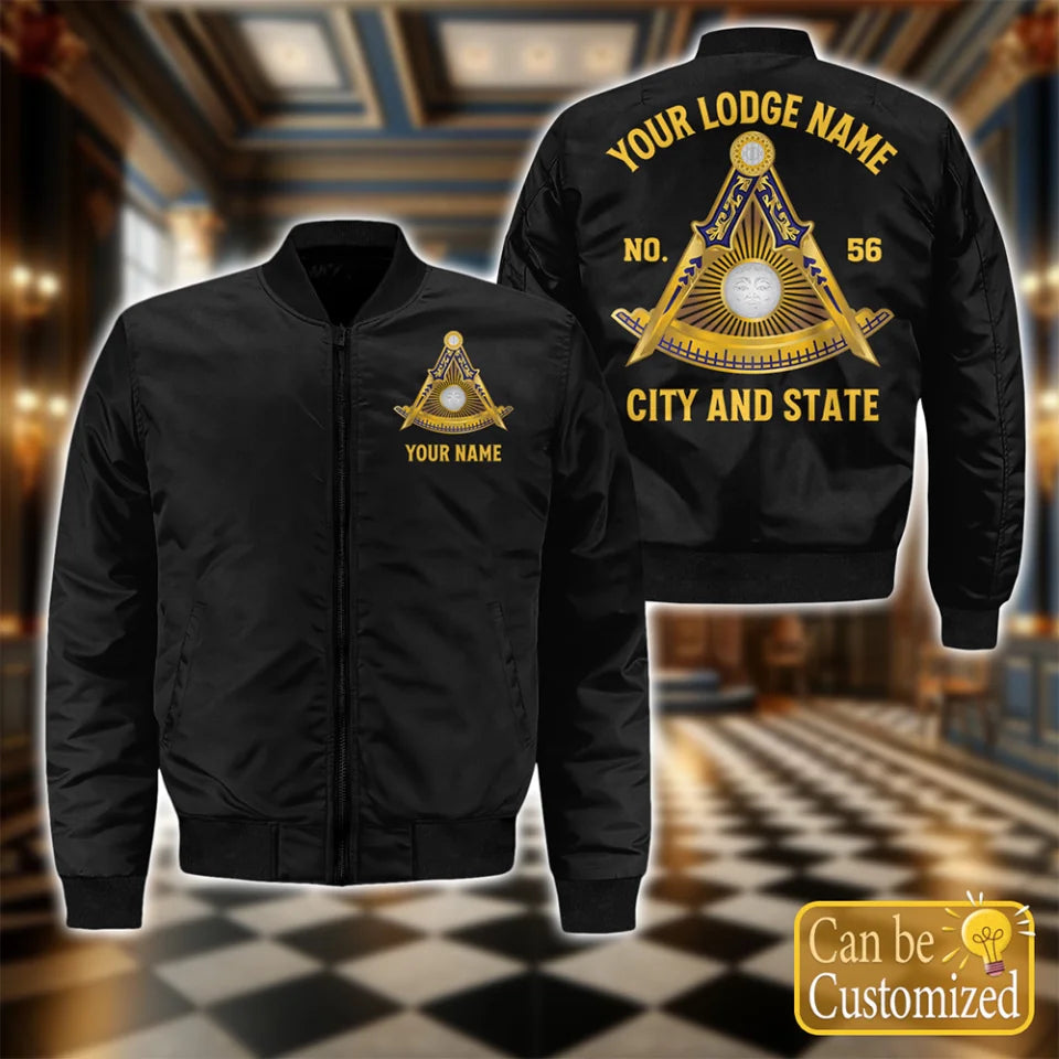 Custom California Past Master Bomber Jacket