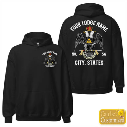 Custom 33rd Degree Scottish Rite Hoodie