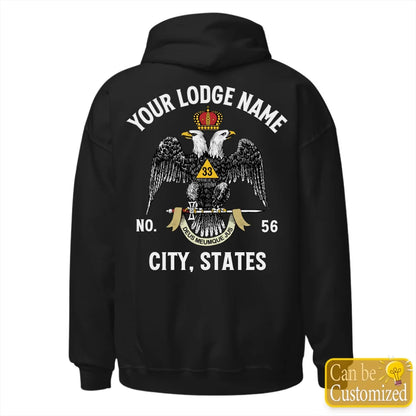 Custom 33rd Degree Scottish Rite Hoodie