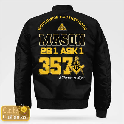 Custom Mason 357 Bomber Jacket