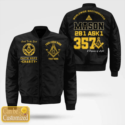 Custom Mason 357 Bomber Jacket