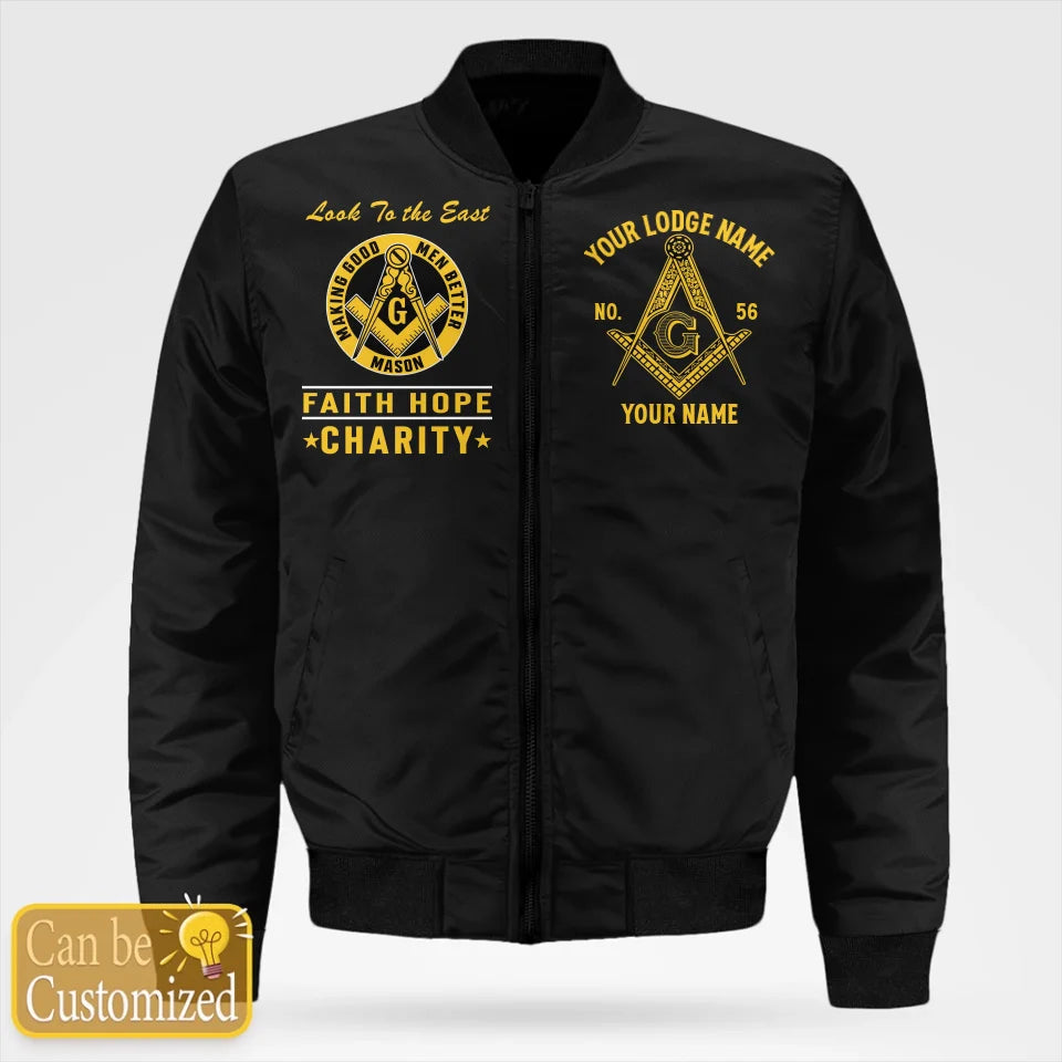 Custom Mason 357 Bomber Jacket