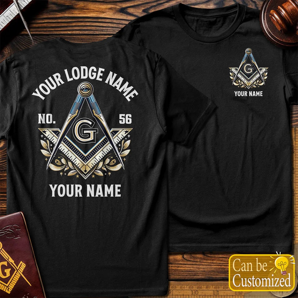 Custom Masonic Freemason T-Shirt