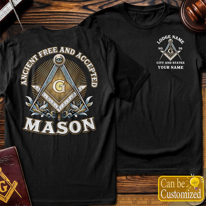 Custom Ancient Free & Accepted Masons T-Shirt