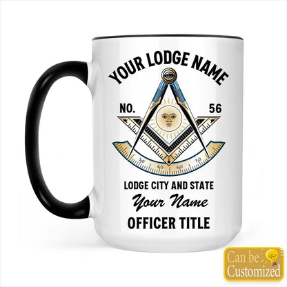 Custom Past Master Accent Two-Tone Mug