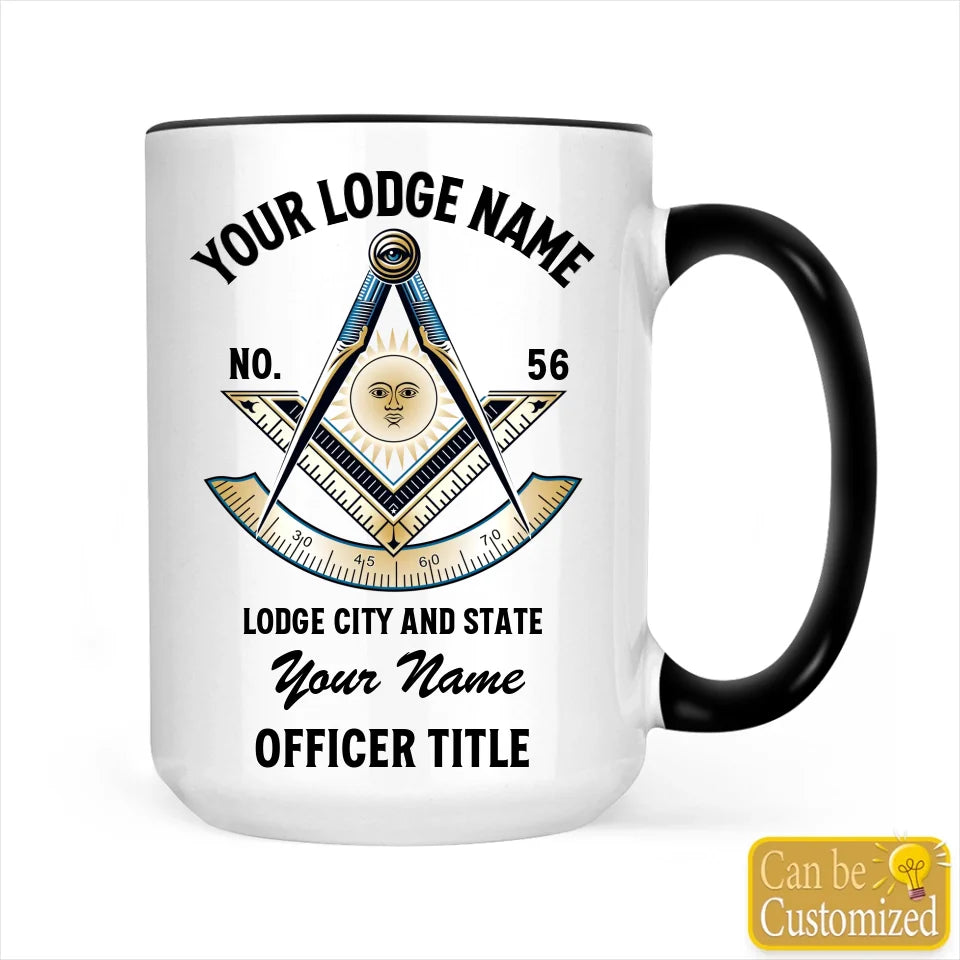 Custom Past Master Accent Two-Tone Mug