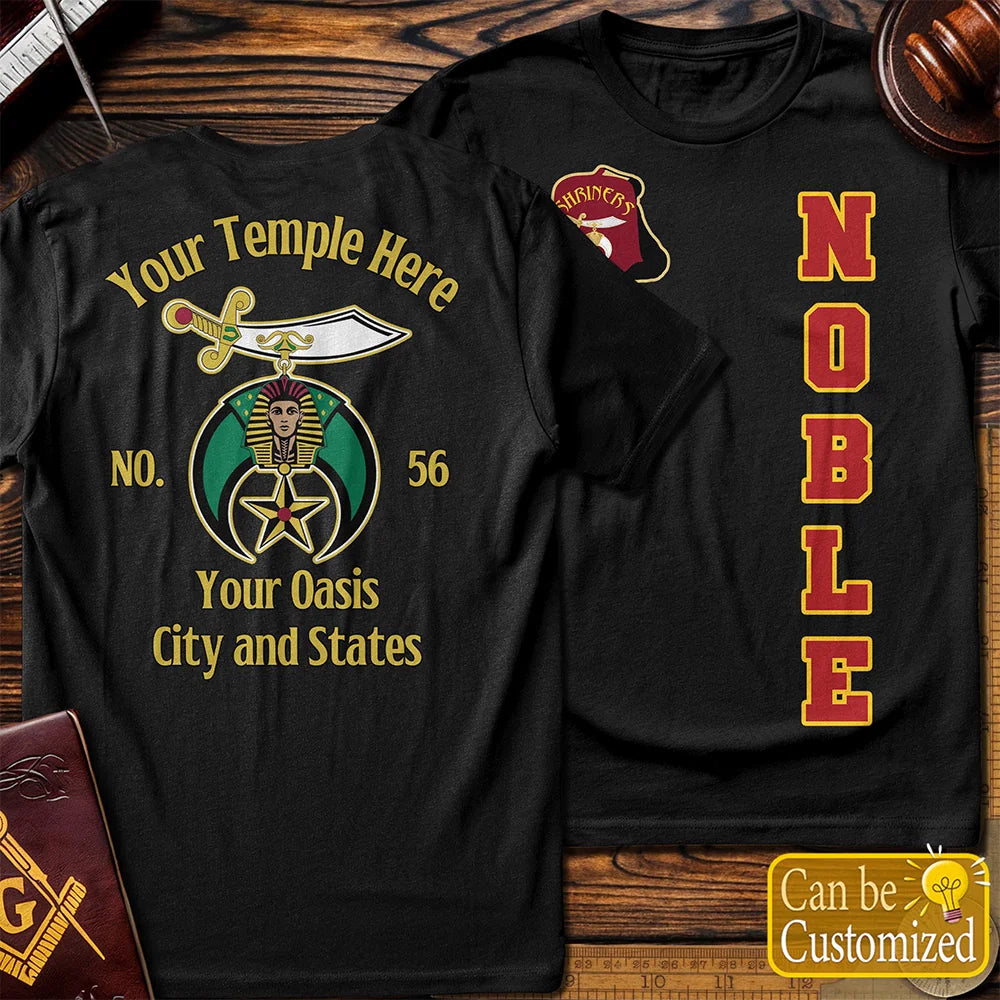 Custom Shriners Noble T-Shirt