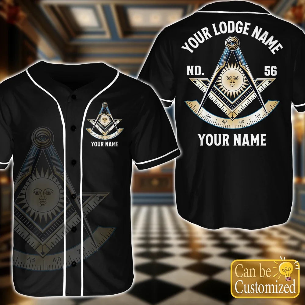 Custom Past Master Baseball Jersey