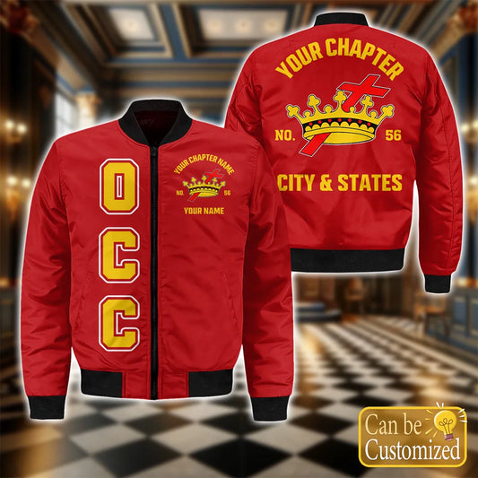 Custom Order of the Cyrene Crusaders Bomber Jacket
