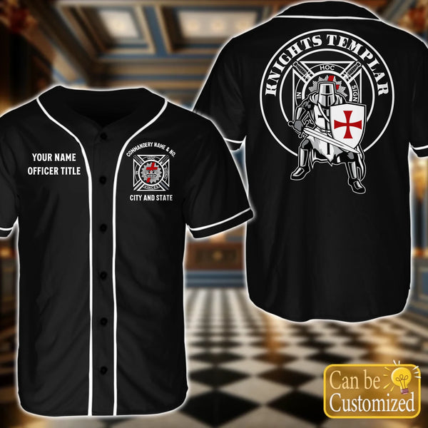 Custom  Order of the Eastern Star OES Baseball Jersey Front Back