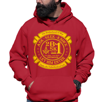 Ask Seek Knock Hoodie