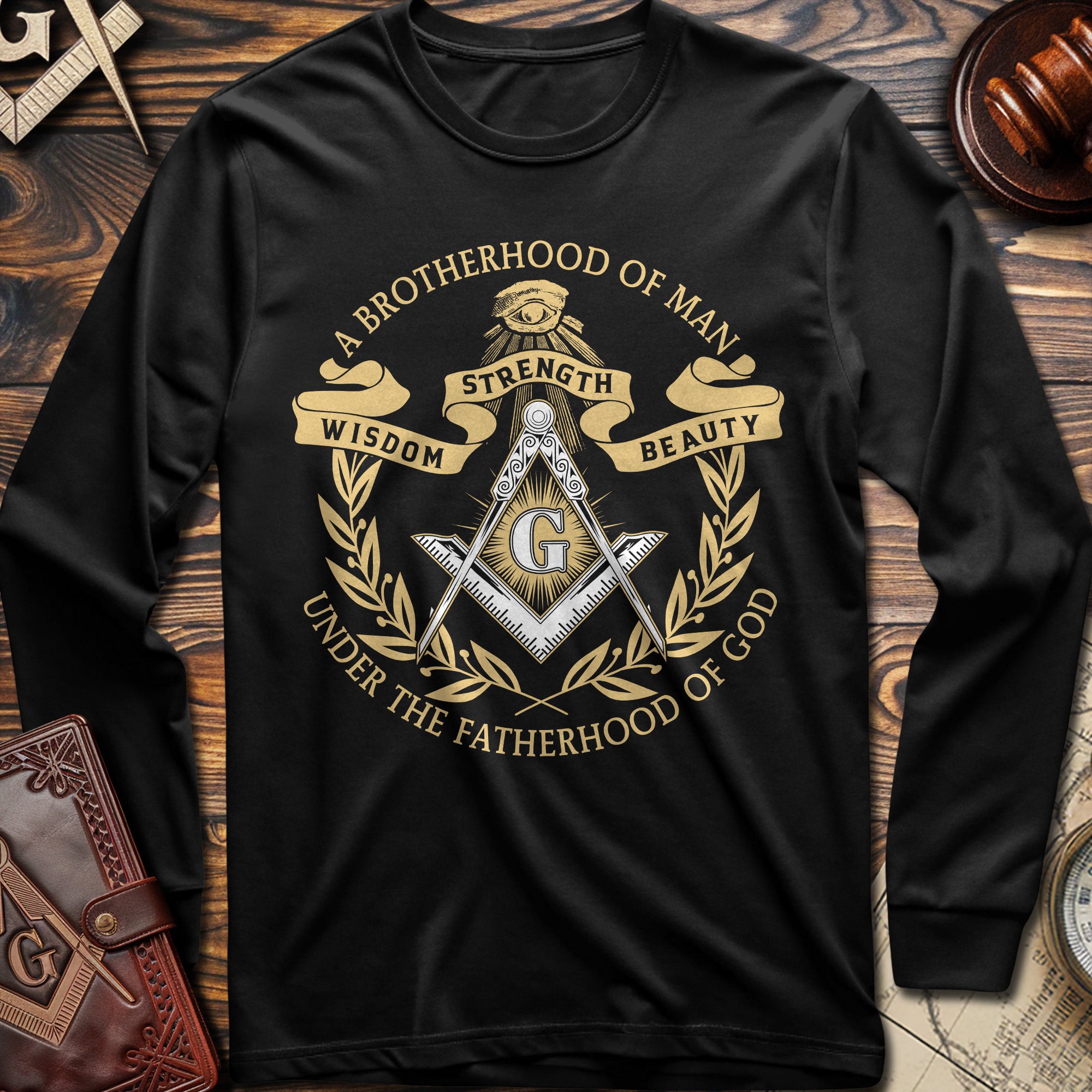 Brotherhood Of Man Fatherhood Of God Long Sleeve