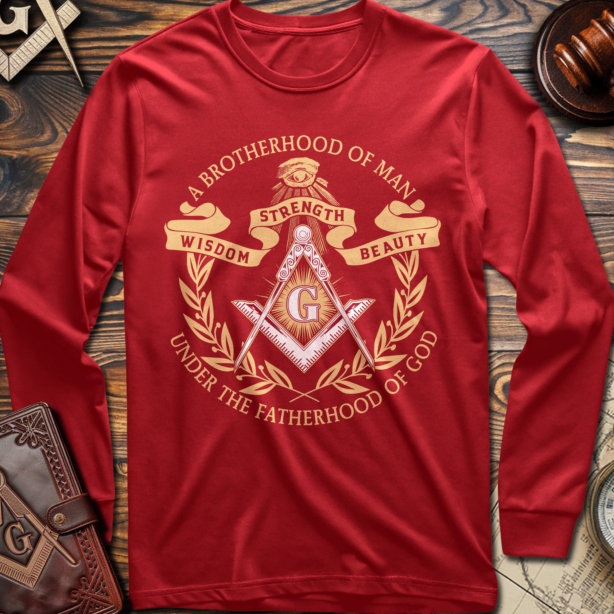 Brotherhood Of Man Fatherhood Of God Long Sleeve