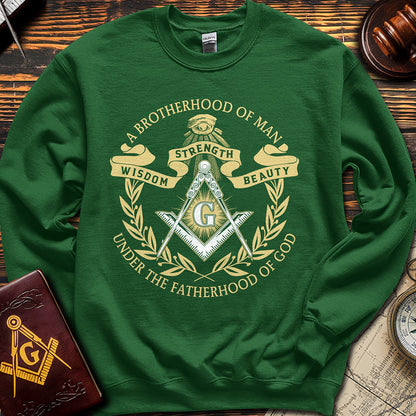 Brotherhood Of Man Fatherhood Of God - Sweatshirt