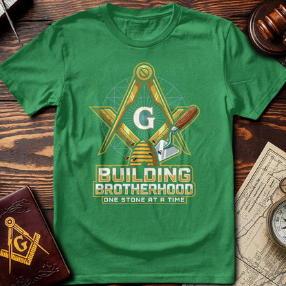 Building Brotherhood One Stone At A Time T-Shirt