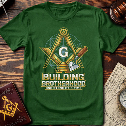 Building Brotherhood One Stone At A Time T-Shirt