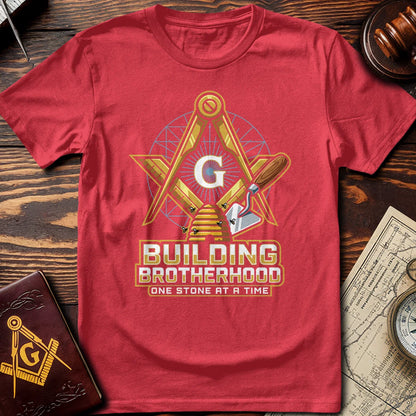 Building Brotherhood One Stone At A Time T-Shirt