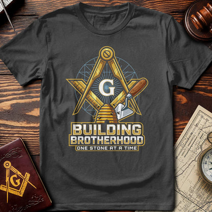 Building Brotherhood One Stone At A Time T-Shirt