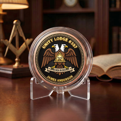 Custom 32nd Degree Scottish Rite Commemorative Coin