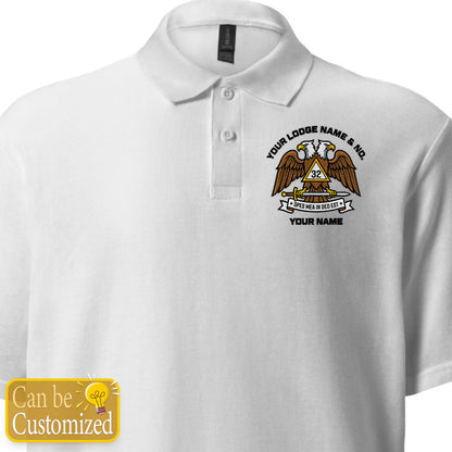 Custom 32nd Scottish Rite Polo Shirt