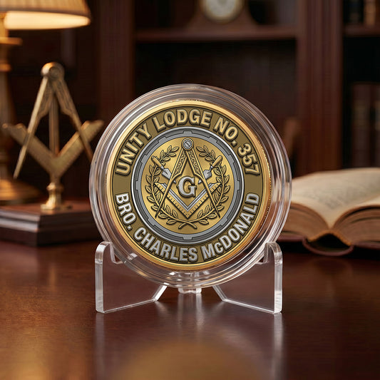 Custom Lodge Name Commemorative Coin