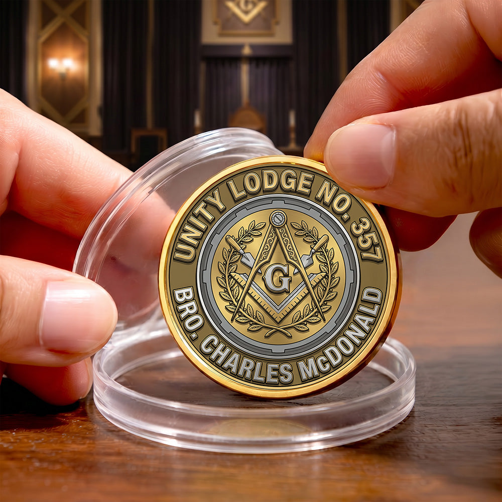 Custom Lodge Name Commemorative Coin