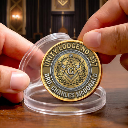 Custom Lodge Name Commemorative Coin