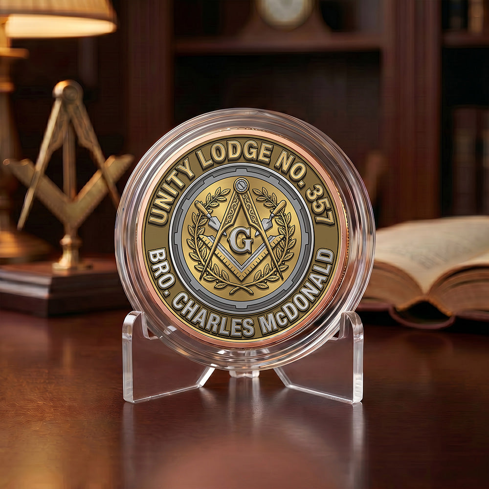Custom Lodge Name Commemorative Coin