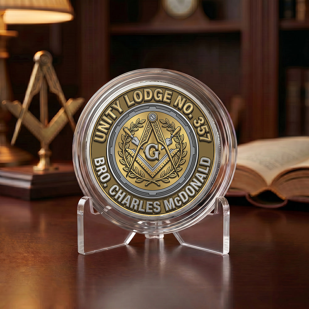 Custom Lodge Name Commemorative Coin