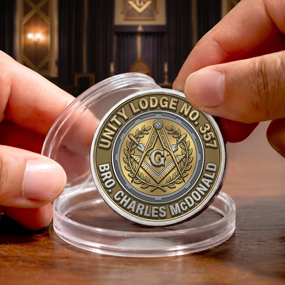 Custom Lodge Name Commemorative Coin