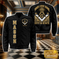 Custom Lodge Name Bomber Jacket