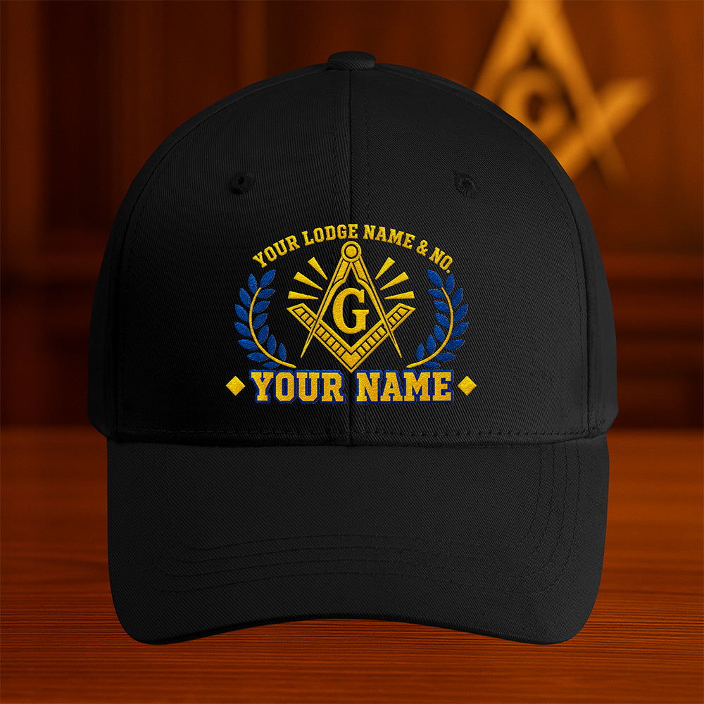 Custom Lodge Name Hat - Embroidered