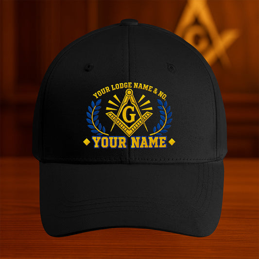 Custom Lodge Name Hat - Embroidered