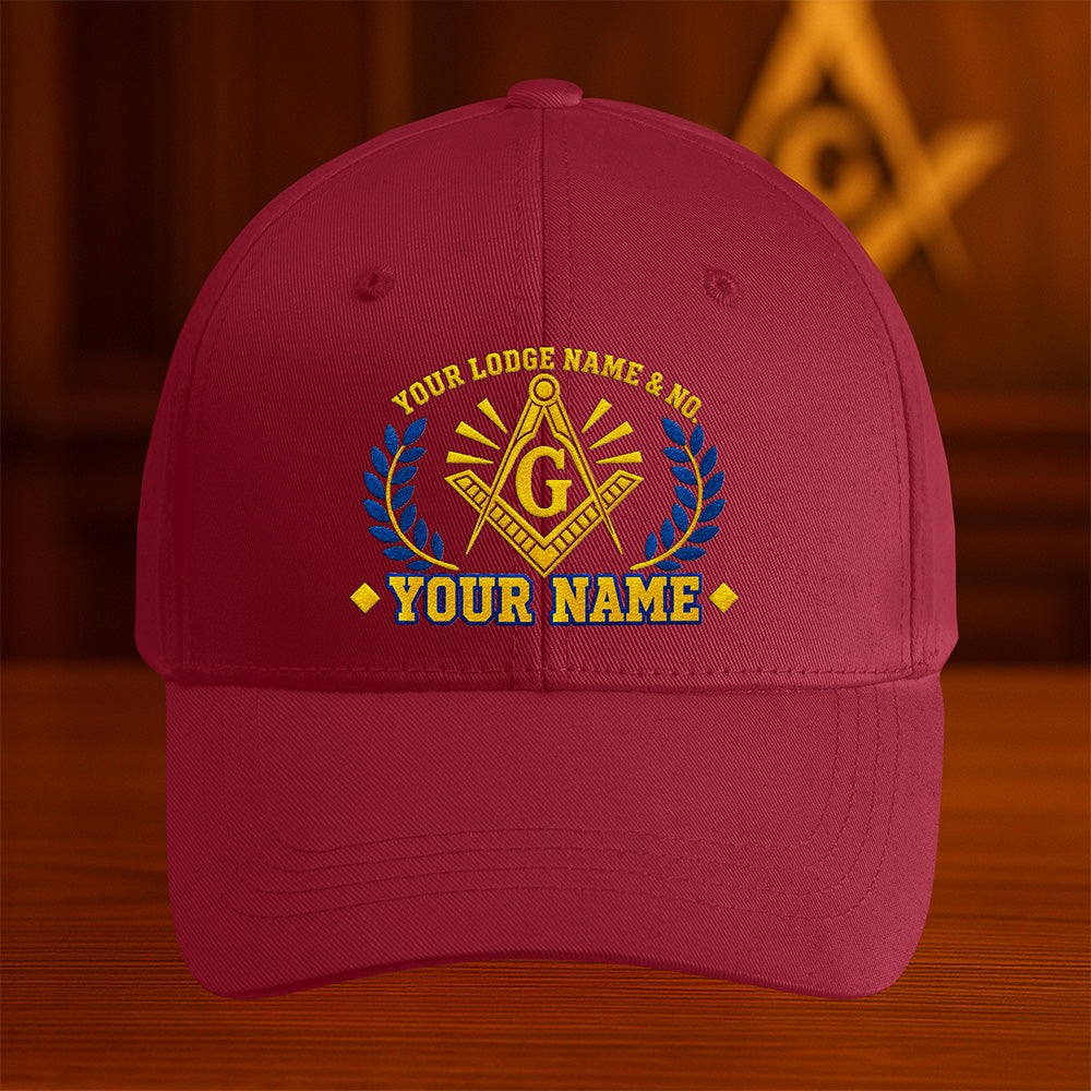 Custom Lodge Name Hat - Embroidered