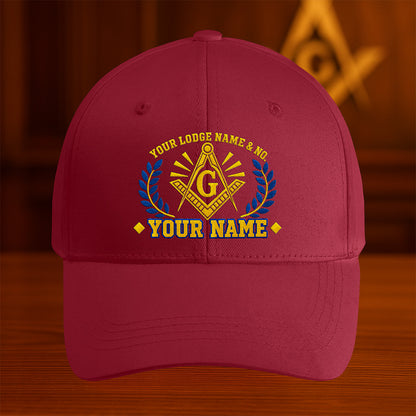 Custom Lodge Name Hat - Embroidered
