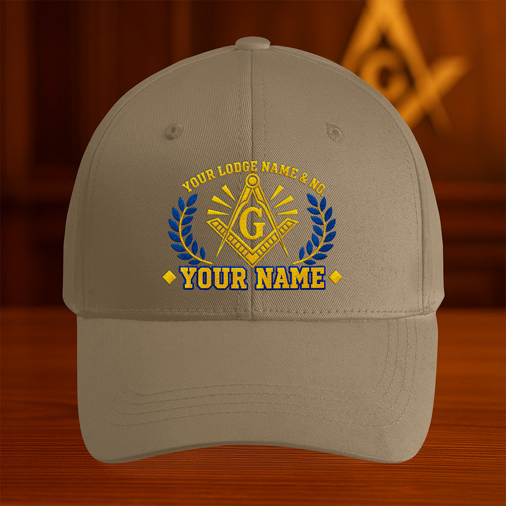 Custom Lodge Name Hat - Embroidered