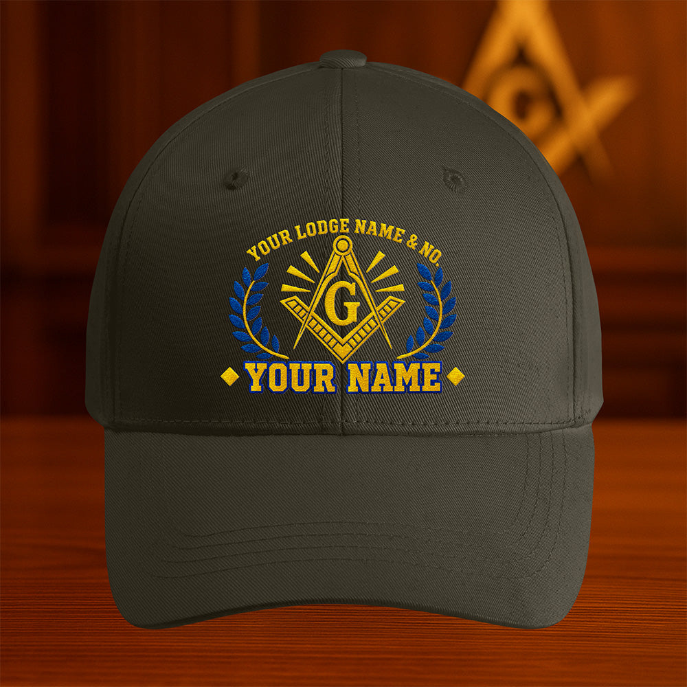 Custom Lodge Name Hat - Embroidered