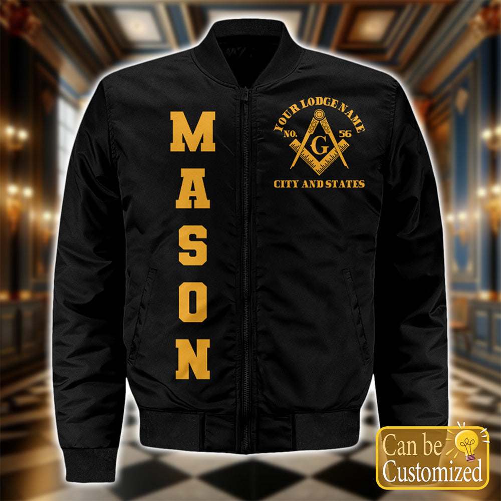 Custom Bomber Jacket - Goat Rider