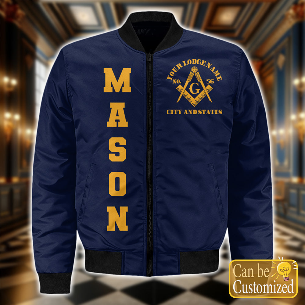 Custom Bomber Jacket - Goat Rider