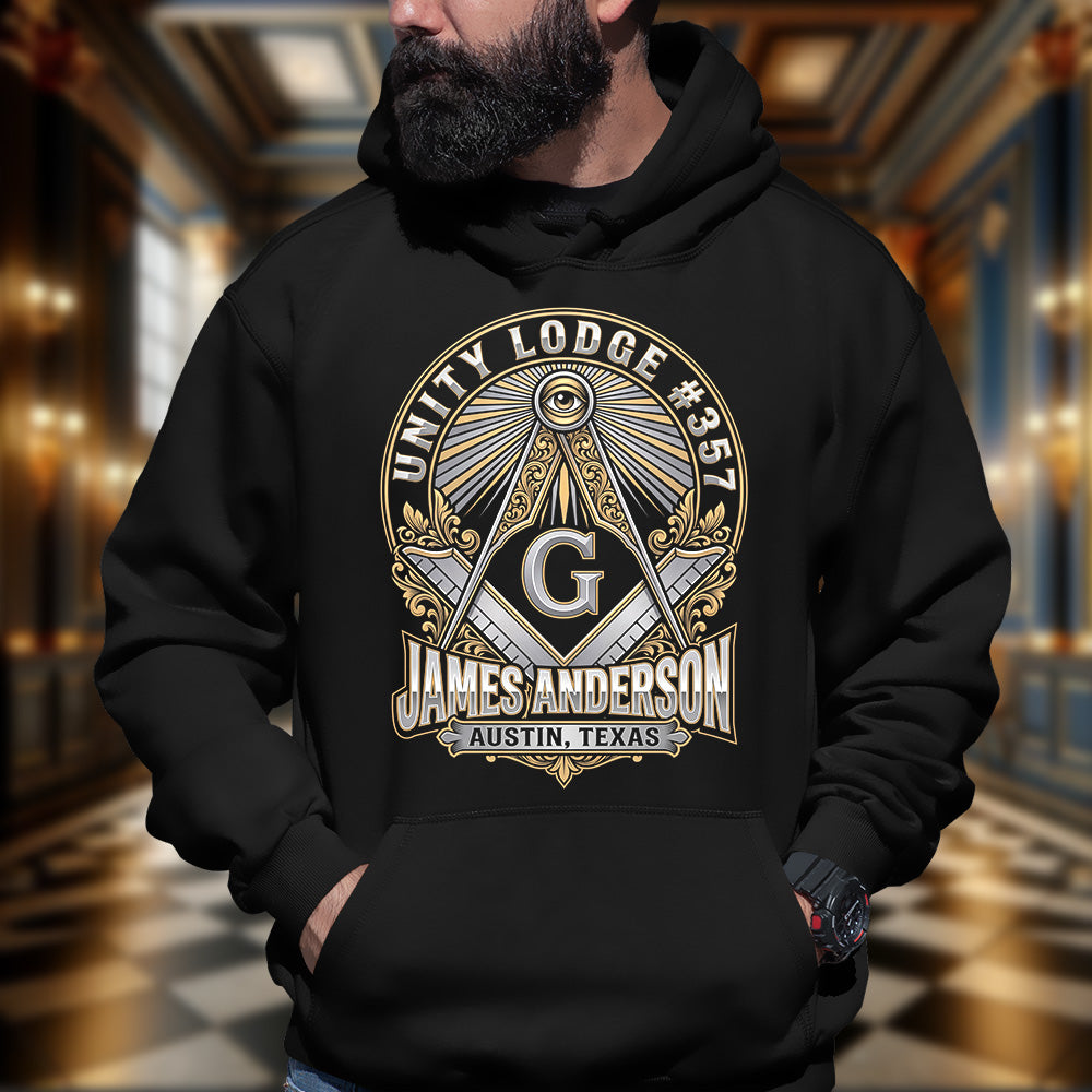 Custom Masonic Hoodie
