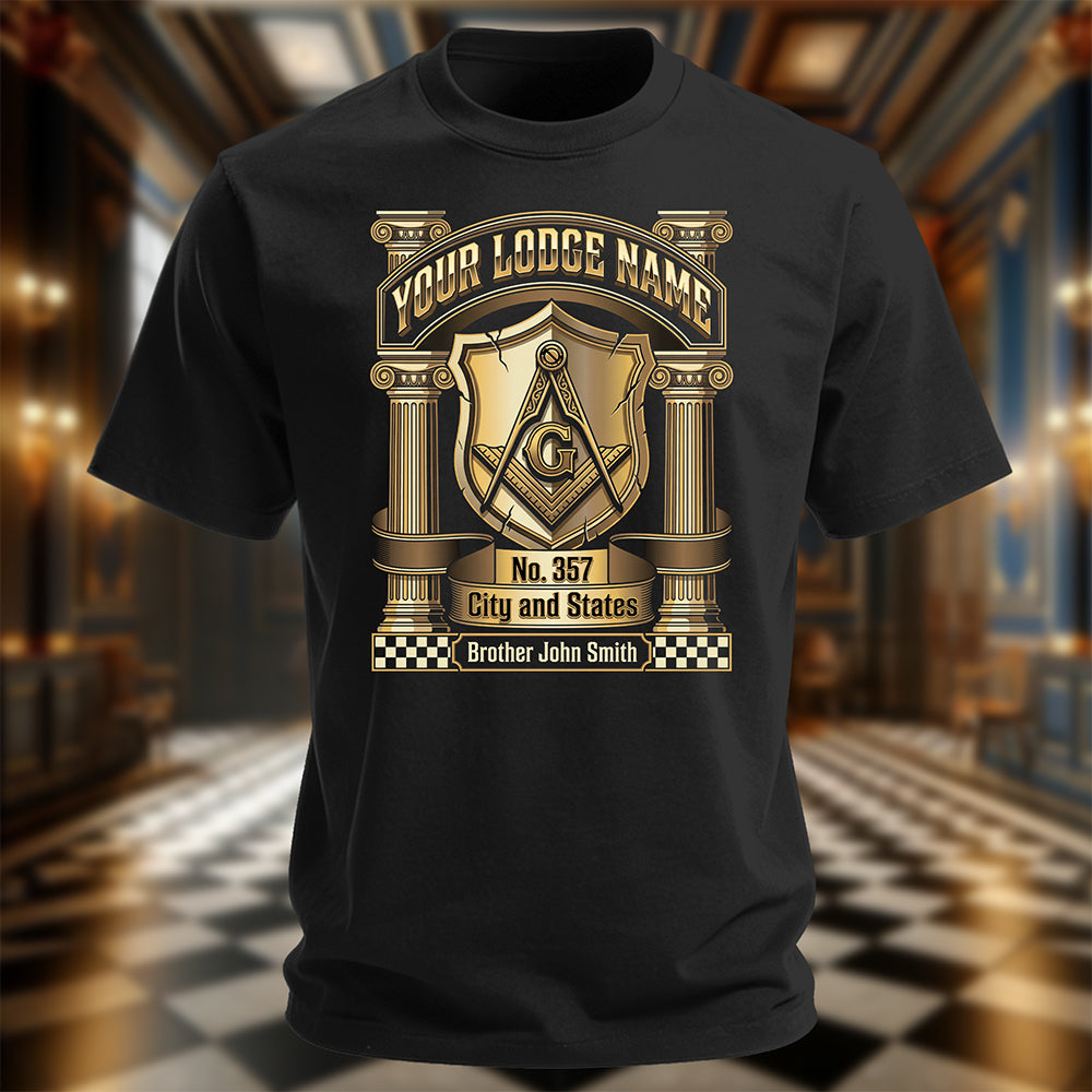 Custom Masonic Lodge T-Shirt