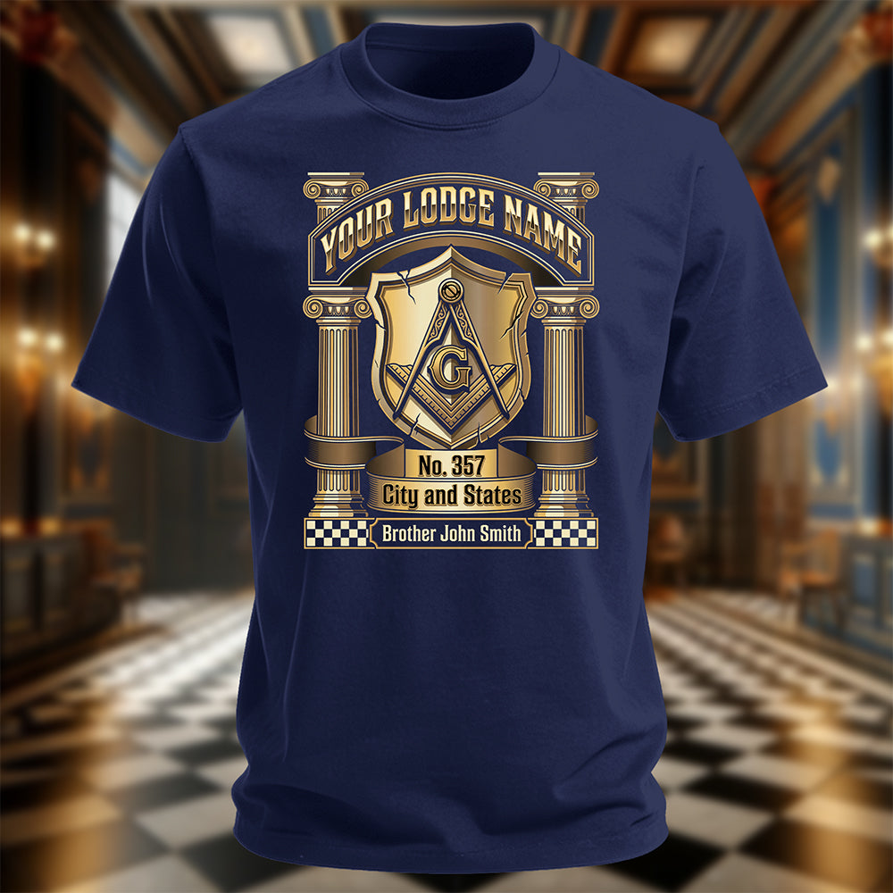Custom Masonic Lodge T-Shirt