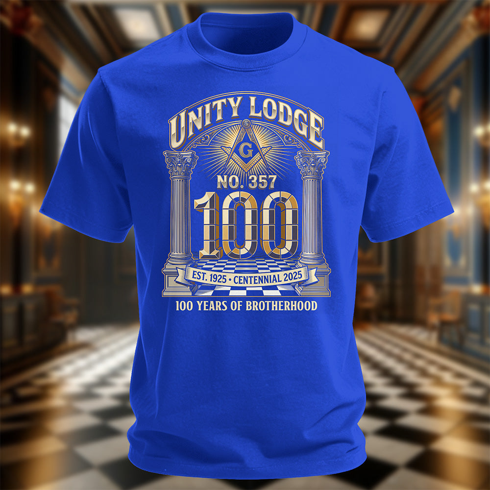 Custom Masonic T-Shirt — Lodge Anniversary