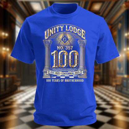 Custom Masonic T-Shirt — Lodge Anniversary
